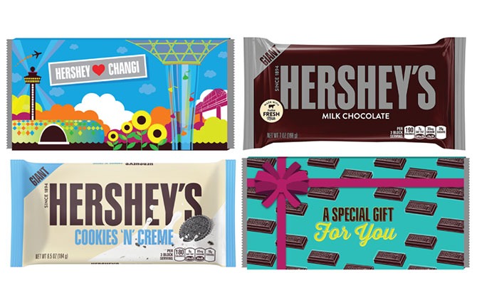 Hershey's at Changi Airport