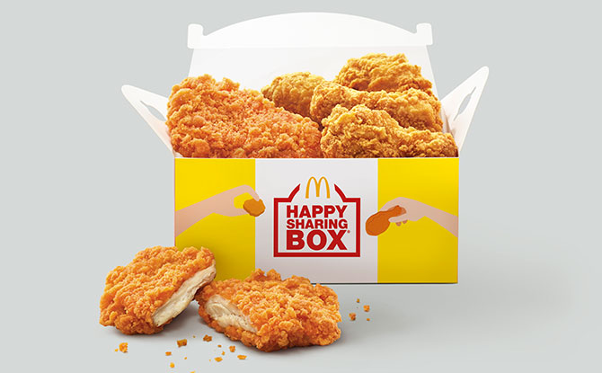 McDonald’s Happy Sharing Box