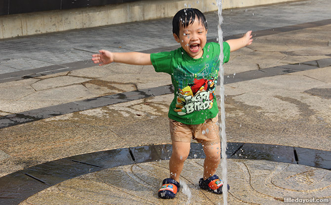 Water Spouts, Gardens by the Bay