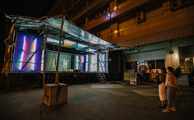 A Wayang Spaceship Lands At Tanjong Pagar Distripark: Part Of SAM's The Everyday Museum