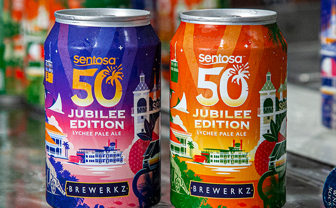 Sentosa & Brewerkz Launch 50th Jubilee Edition Islander Brew