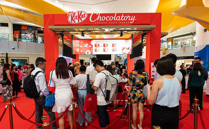 KITKAT Chocolatory Pop-Up Store