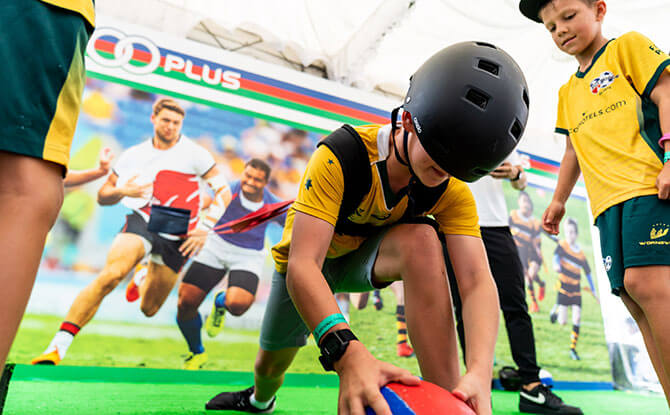 Family fun at HSBC Singapore Rugby Sevens