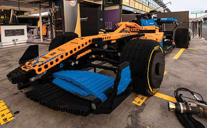 LEGO Technic McLaren Formula 1 Pop-Up Experience