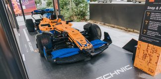 LEGO Technic McLaren Formula 1 Pop-Up Experience Makes A Pitstop In Town