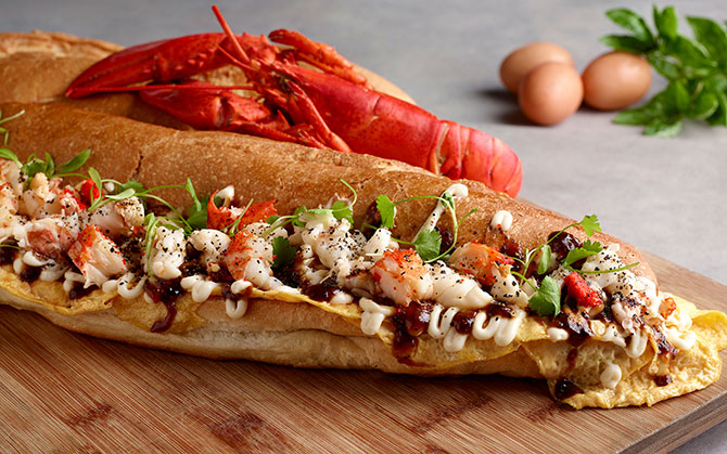 Lobster Roti John