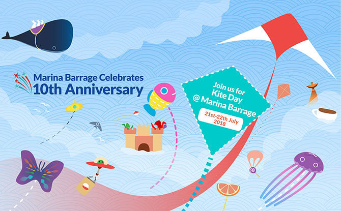 Singapore Kite Day 2018: Activities At The Marina Barrage On 21 & 22 July