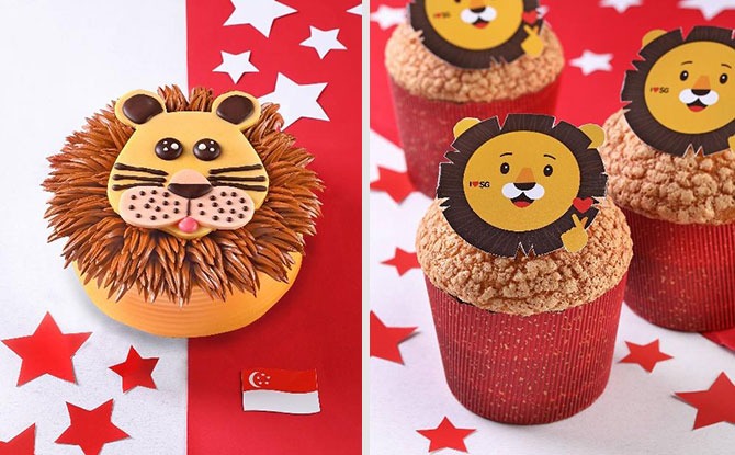 PrimaDeli Is Selling A Cute Lion-Shaped Cake For National Day 2020