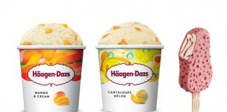 Häagen-Dazs Launches New Summer Flavours: Raspberry Stickbar, Cantaloupe Melon and Mango & Cream