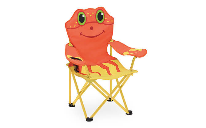 Melissa & Doug Clicker Crab Child’s Outdoor Chair