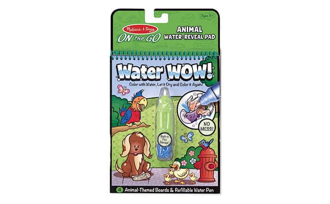 Melissa & Doug, Water Wow! Animal Water-reveal Pad