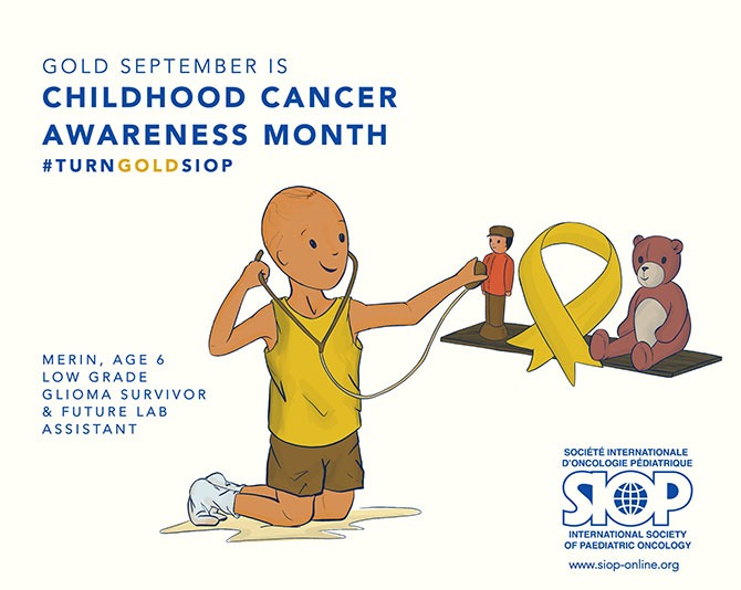 Childhood Cancer Awareness Month - Gold September