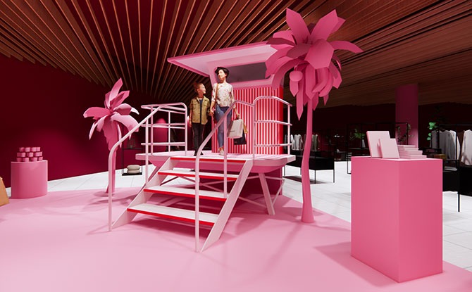 Pink Vibes at the Museum of Ice Cream Showcase at Design Orchard