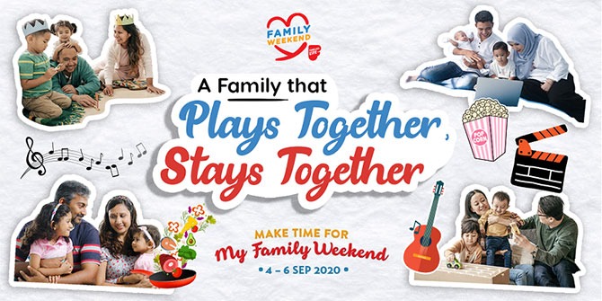 My Family Weekend by Families for Life (4 to 6 September 2020)