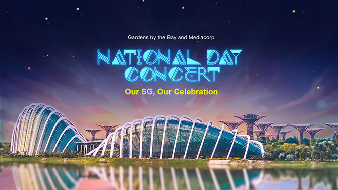 National Day Concert at Gardens by the Bay