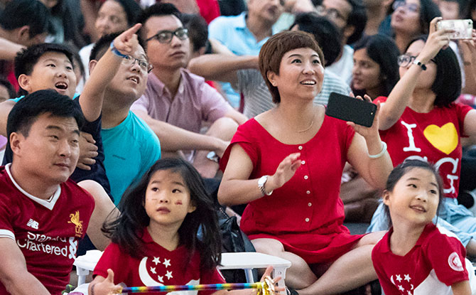 Head over the Front Lawn at National Museum of Singapore to view a live telecast of the National Day Parade 2019.