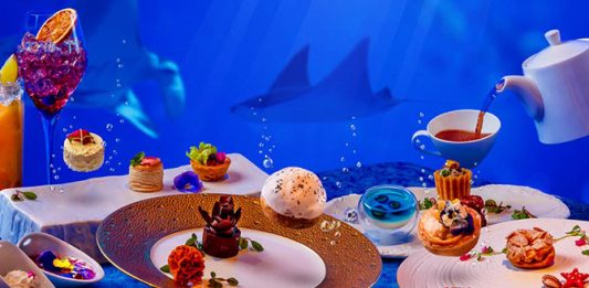 High Tea In the Deep Sea: Dine With An Underwater View At S.E.A Aquarium