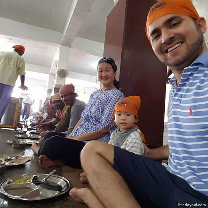 Langar at The Golden Temple