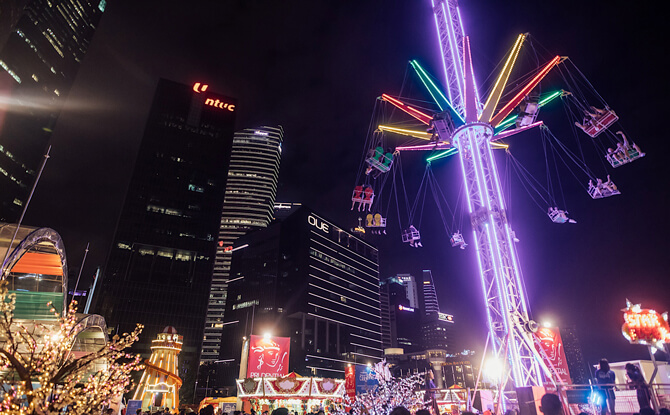 Prudential Marina Bay Carnival Star Flyer