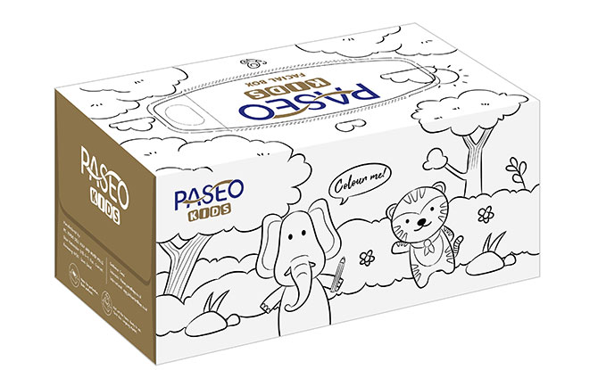 PASEO Kids Facial Box - Available in Two Designs