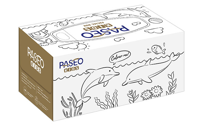 PASEO Kids Facial Tissue