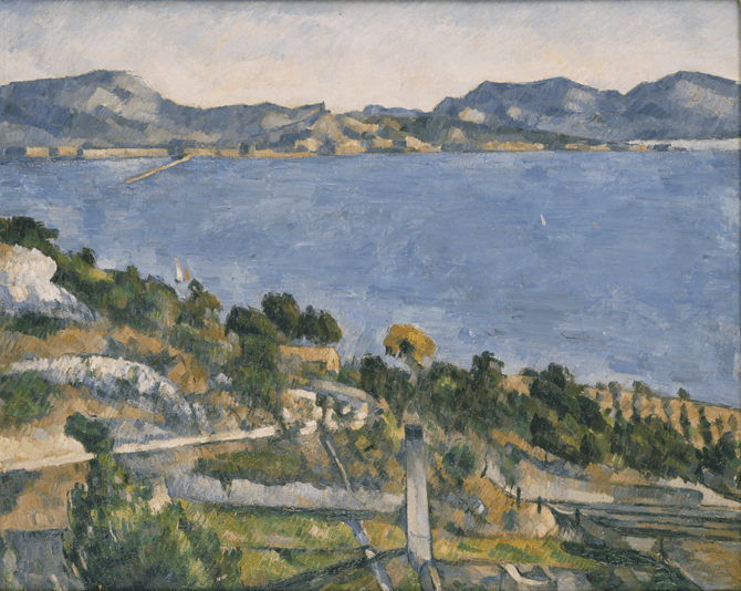 Le golfe de Marseille vu de lEstaque, Paul Cezanne