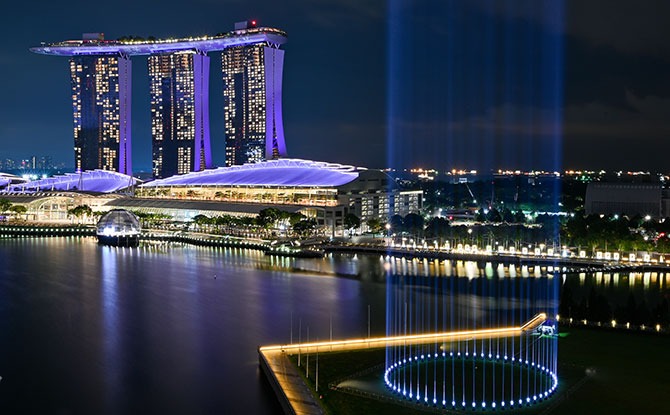 When to Watch the Marina Bay Light Display