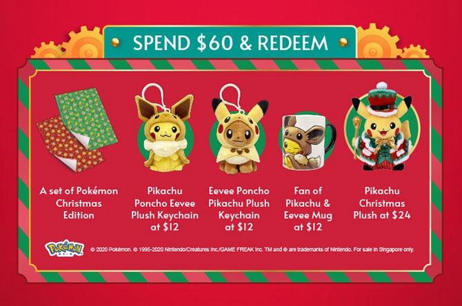 A Sparkling Christmas At Jewel: Snow Fall & Pokemon Redemptions 4 Pokemon Collectables