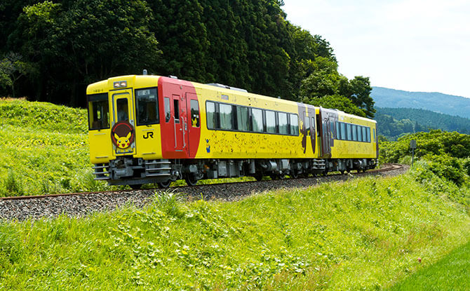 “POKÉMON with YOU” train in Japan, JR East