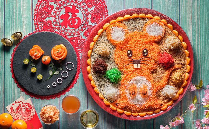 4 Cute Year Of The Rat Yu Sheng Designs For Lunar New Year 2020