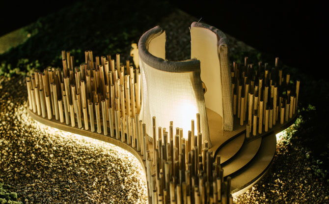 Prototype of Urban Rice Fields. Photo: Colossal Pro