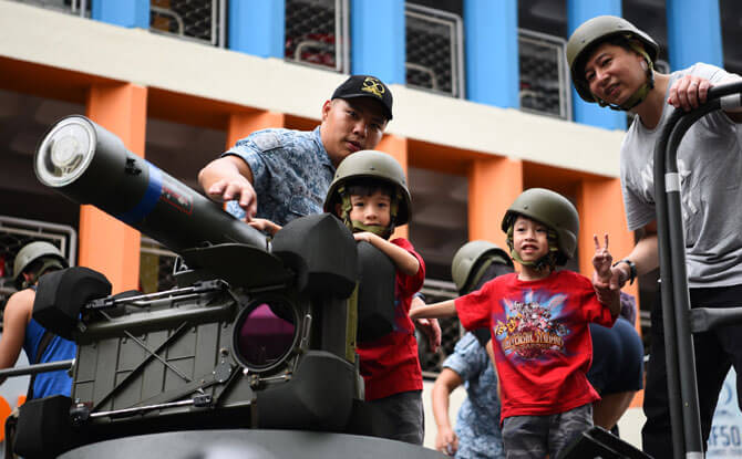 RSAF50@Heartlands at Jurong East