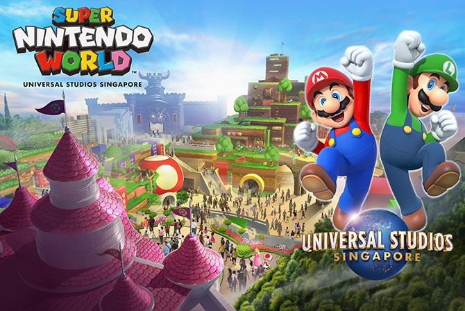 e RWS 2.0 Concept Rendering of Super Nintendo World at Universal Studios Singapore