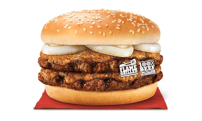 Burger King XXL Rendang Burger