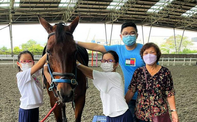 600 Club Rainbow Beneficiaries Treated To Special Experiences With Horses In March