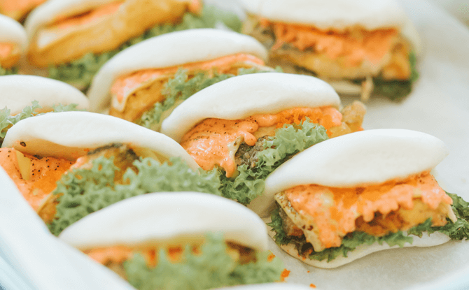 e Salmon Mentaiko Bao by The Bao Makers