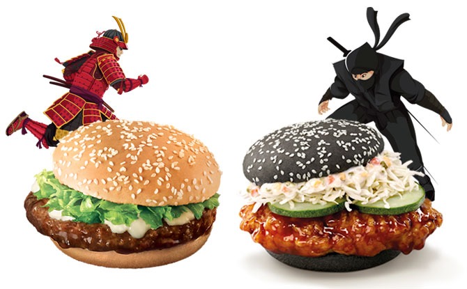 McDonald’s Samurai Beef Burger And Ninja Chicken Burger Are Storming In For The Holidays