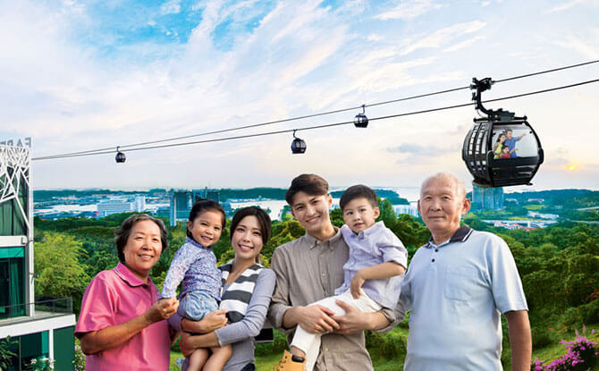 Free Weekday Cable Car Rides For Local Seniors & 50% Off For Local Children From 14 Mar to 30 Jun