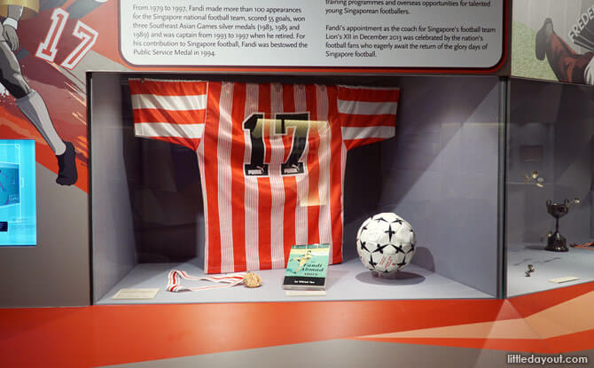 Singapore Sports Museum - Fandi's Jersey