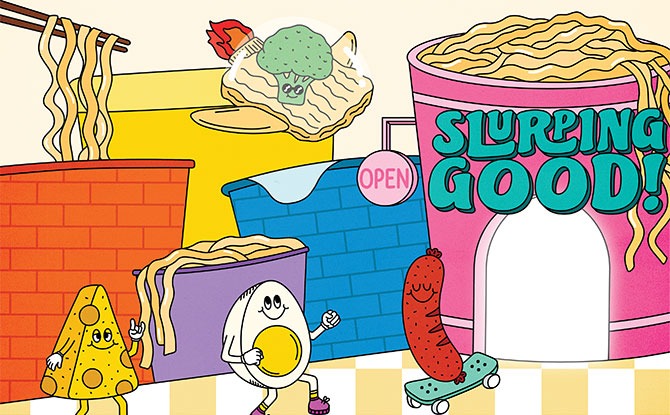 Singapore’s First Instant Noodle-Themed Retail Experience Playground is Slurping Good!
