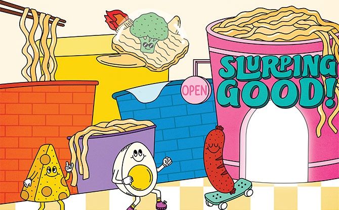 e-Slurping-Good!---Key-Visual Singapore’s First Instant Noodle-Themed Retail Experience Playground is Slurping Good!