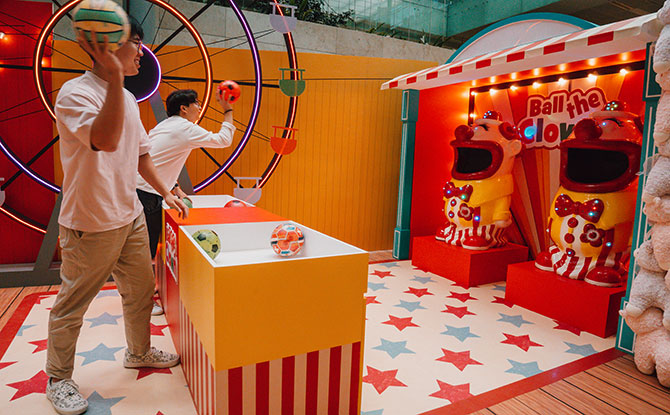 How to Take Play the Carnival Games at Terminal 3