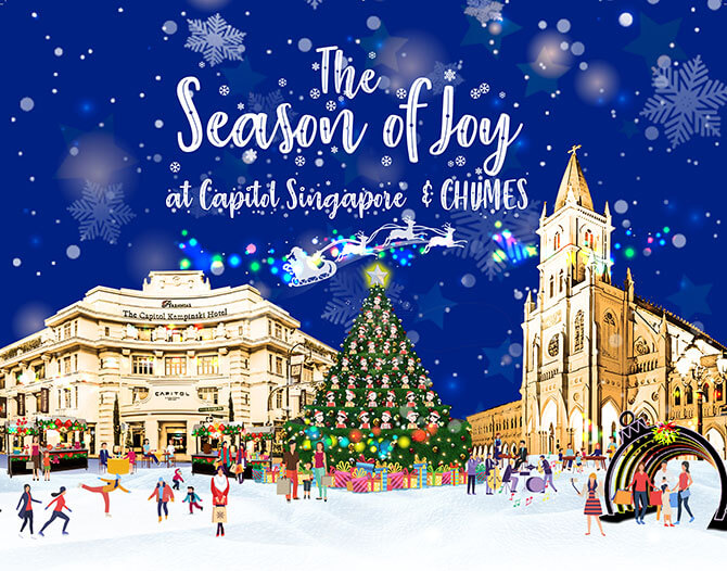 Capitol Kempinski Singing Tree - Christmas carolling in Singapore 2019