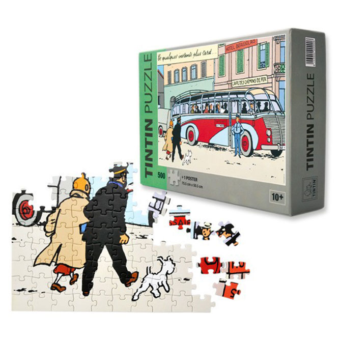 Belgium – Tintin calculus jigsaw puzzle