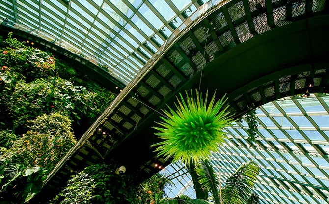Glass Sculptures From “Dale Chihuly: Glass In Bloom” Unveiled At Gardens By The Bay’s Cooled Conservatories 2 Tickets to Dale Chihuly: Glass in Bloom