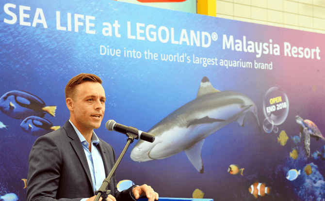 Kurt Stocks, General Manager at LEGOLAND Malaysia Resort