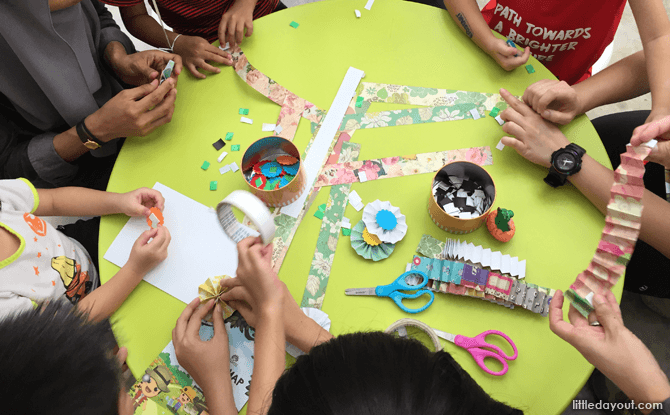 Activities at Singapore Botanic Gardens (SBG) Children's Garden