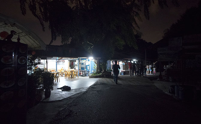 Pulau Ubin after Sunset