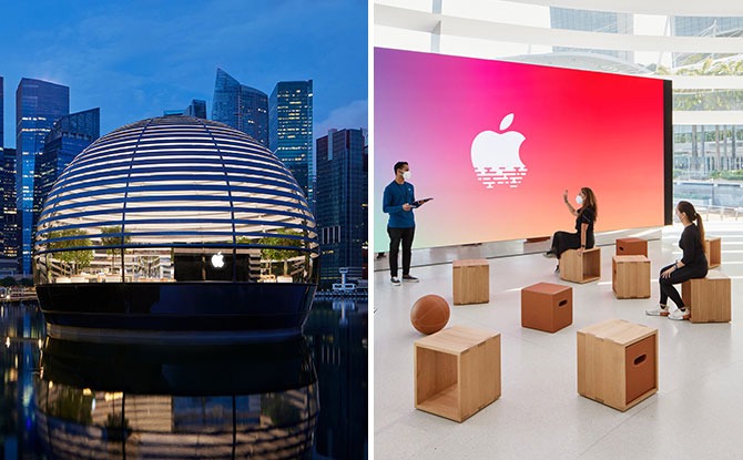 e-apple-marina-bay-sands Apple Marina Bay Sands: The Floating Sphere Is Opening On Thursday