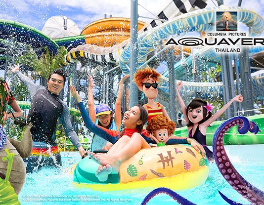 Columbia Pictures’ Aquaverse Theme Park Opening In Thailand In October 2021
